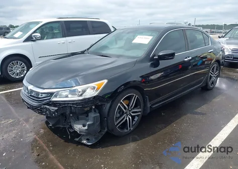 2017 Honda Accord Sport from USA, damaged, VIN 1HGCR2F58HA185620